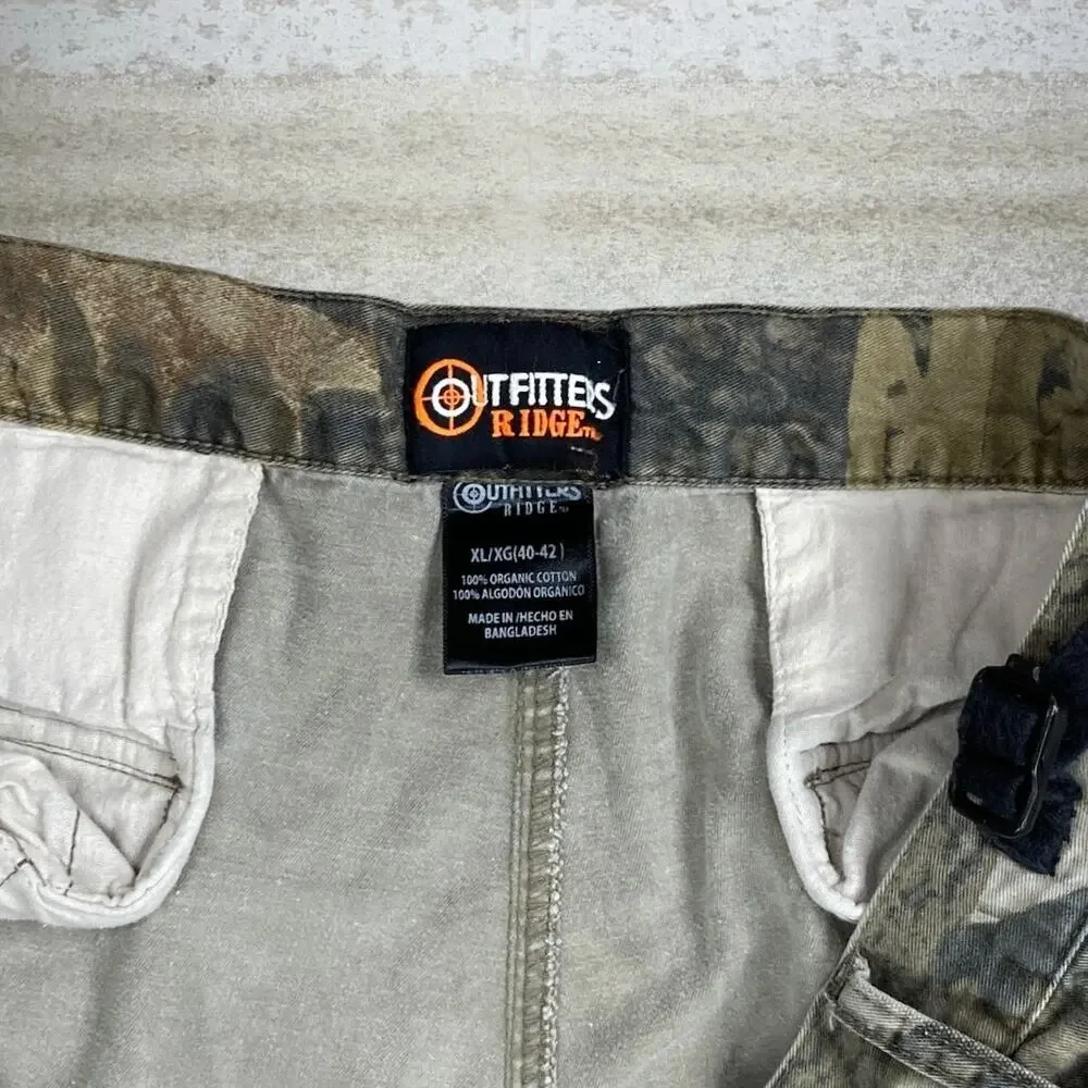 Vintage 90s Realtree Tactical Pants 40x30 Baggy Wide Leg Camo Cargos Woodland